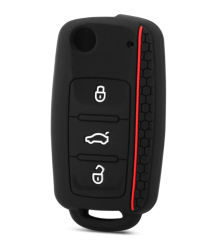 Ormromra Schlüsseltasche Autoschlüssel Hülle kompatibel mit VW
