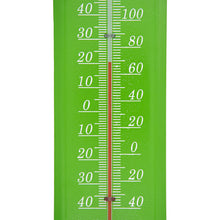 Laden Sie das Bild in den Galerie-Viewer, Thermometer Innenthermometer Außenthermometer Balkon Innen Außen Metall Groß XL
